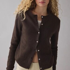 Urban Outfitters Dark Brown Cardigan